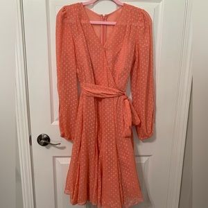 LAST CHANCE - Orange Tahari ASL Dress